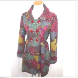 Anthropology Elevenes Wool Jacket Pea Coat